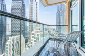 Icon Casa Living - Loft West Tower 2 BR Downtown - Partial Burj Khalifa View